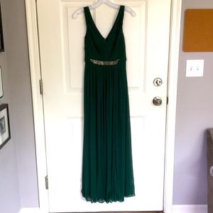 David’s Bridal v-neck tank dress, Sz 0